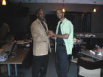 Maurice Skillern and up and comming super producer K-Know at Messages 2nd edition book release party